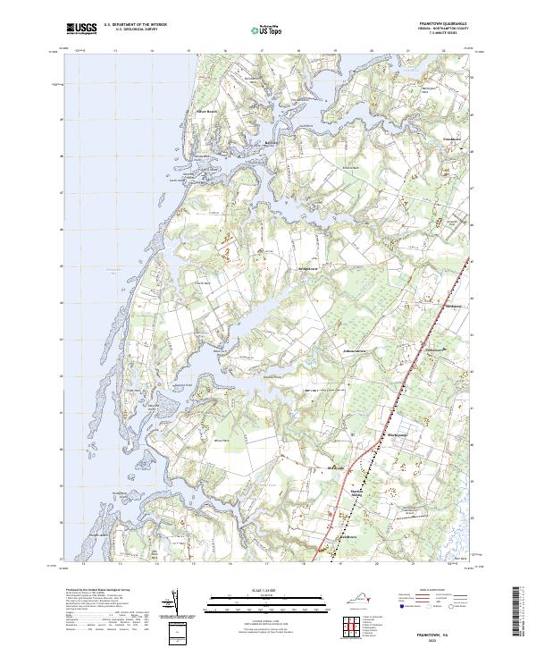 USGS Topographic Map – Franktown