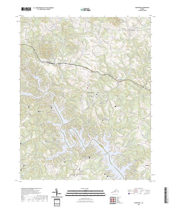USGS Topographic Map – Goodview
