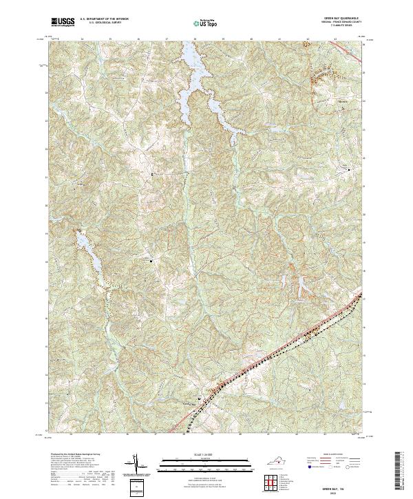 USGS Topographic Map – Green Bay