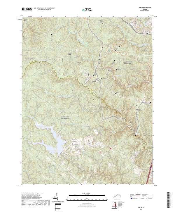 USGS Topographic Map – Joplin