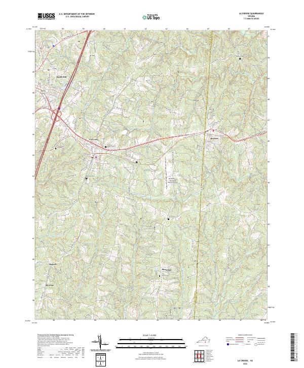 USGS Topographic Map – La Crosse