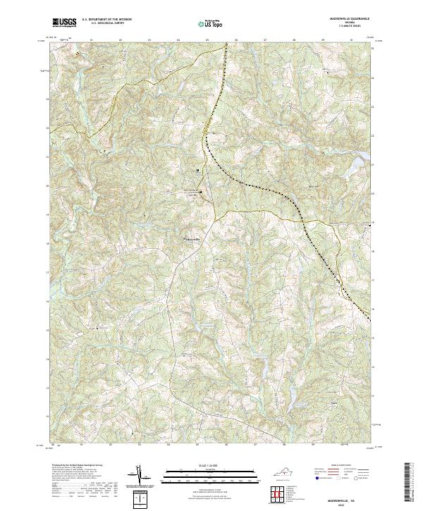 USGS Topographic Map – Madisonville