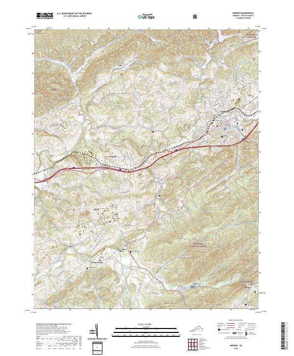 USGS Topographic Map – Marion