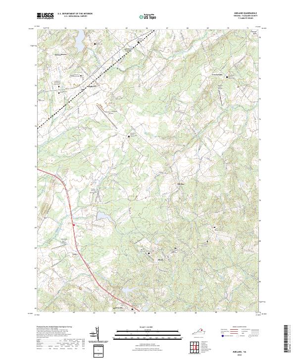 USGS Topographic Map – Midland