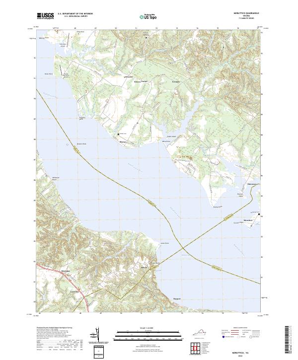 USGS Topographic Map – Morattico
