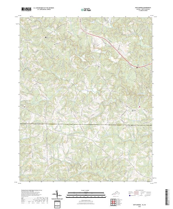 USGS Topographic Map – Nettleridge