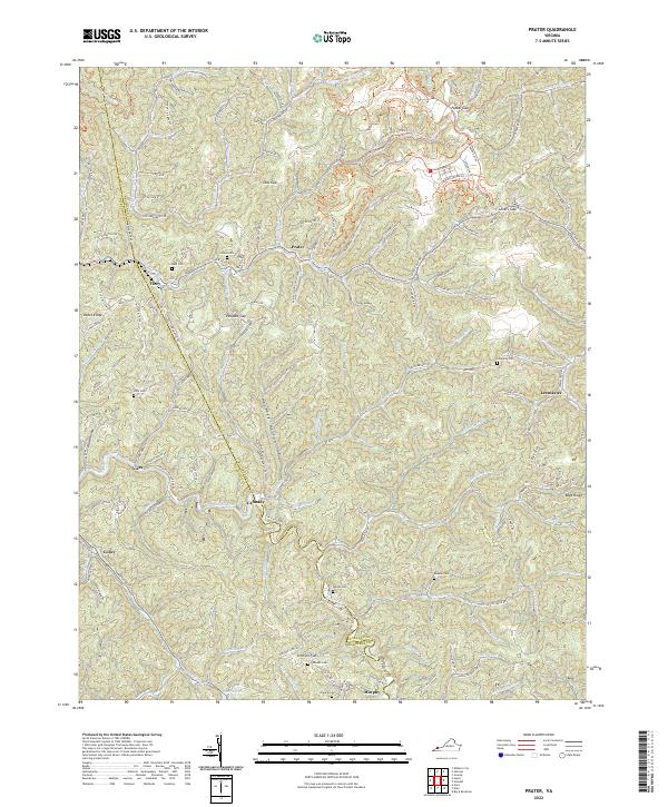 USGS Topographic Map – Prater