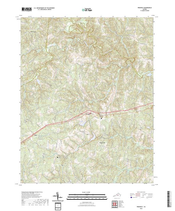 USGS Topographic Map – Prospect