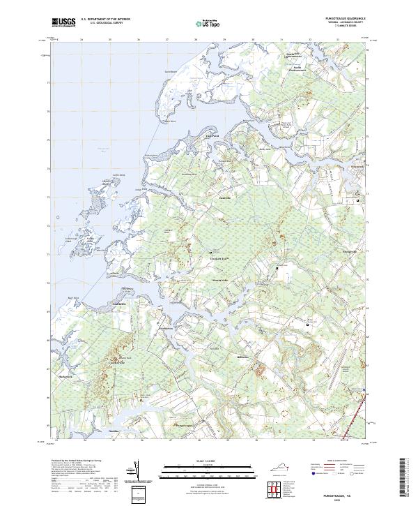 USGS Topographic Map – Pungoteague