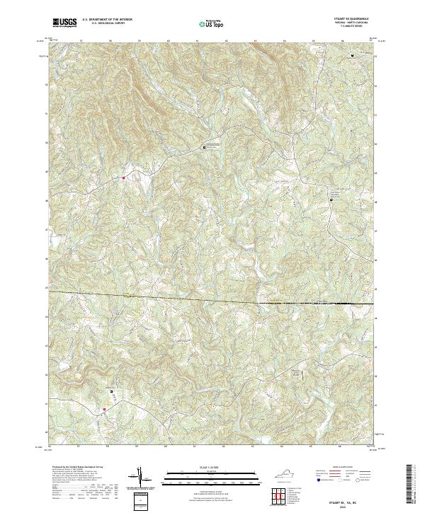 USGS Topographic Map – Stuart SE