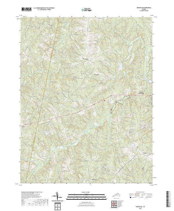 USGS Topographic Map – Trenholm