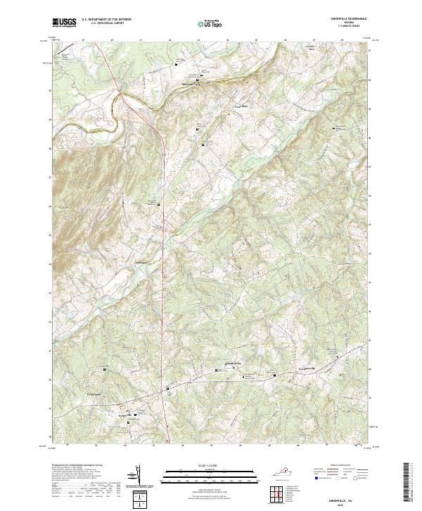 USGS Topographic Map – Unionville