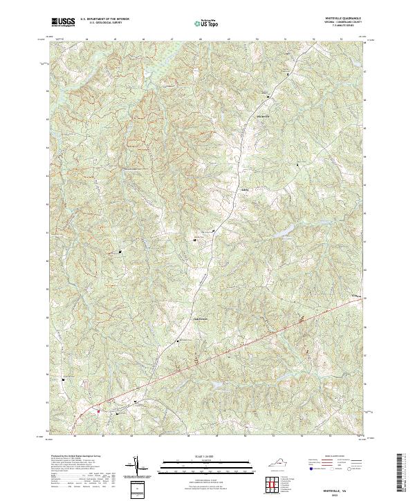 USGS Topographic Map – Whiteville