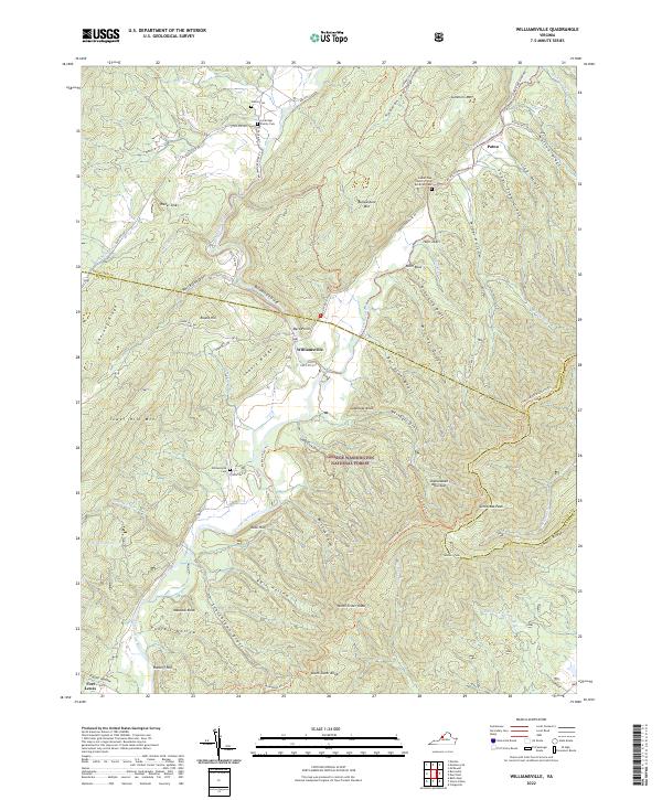 USGS Topographic Map – Williamsville