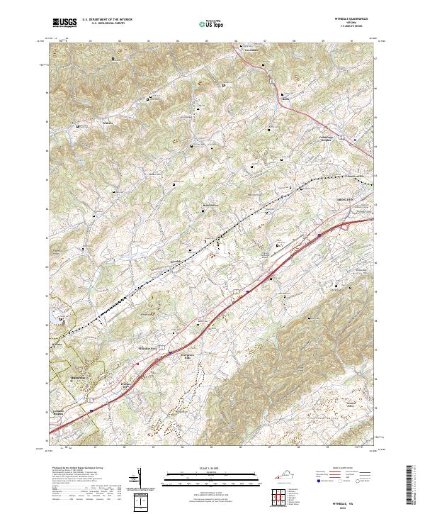 USGS Topographic Map – Wyndale