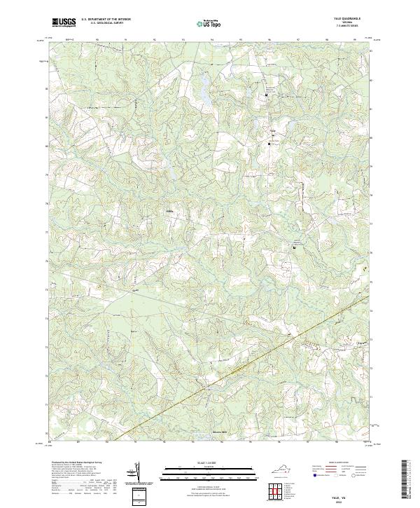 USGS Topographic Map – Yale