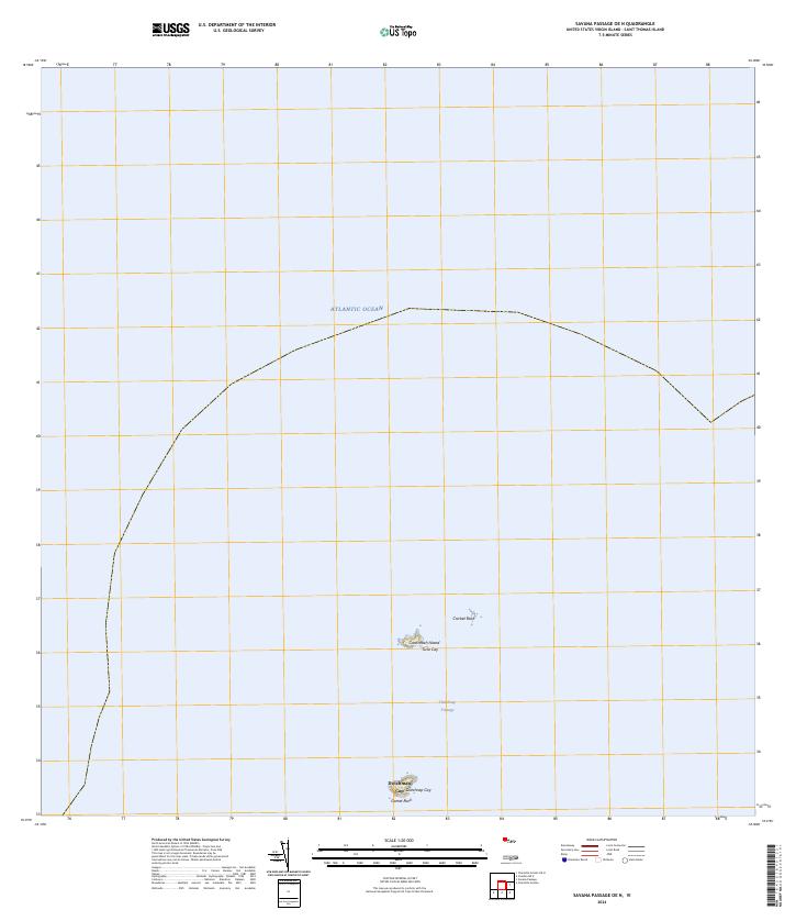 2024 Map of Savana Passage OE N, 2024 Print