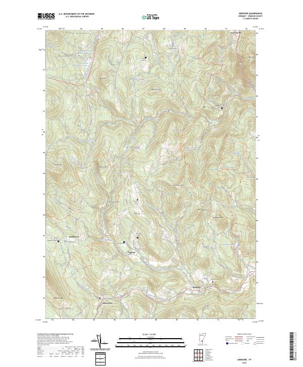 USGS Topographic Map – Andover