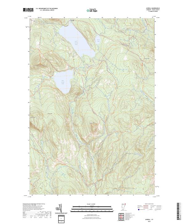 USGS Topographic Map – Averill