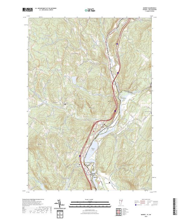 USGS Topographic Map – Barnet