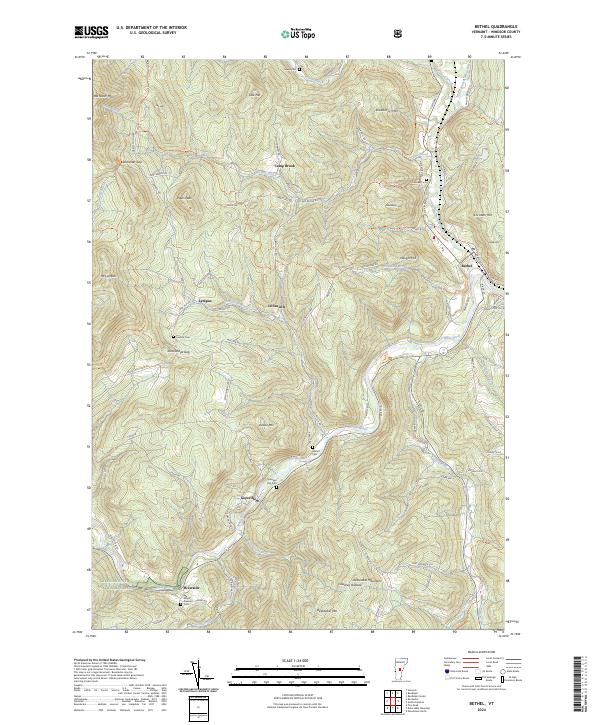 USGS Topographic Map – Bethel