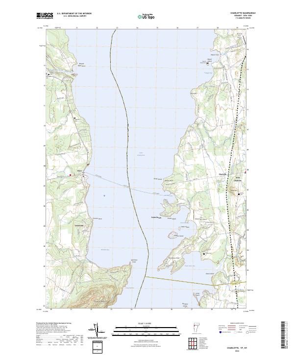 USGS Topographic Map – Charlotte