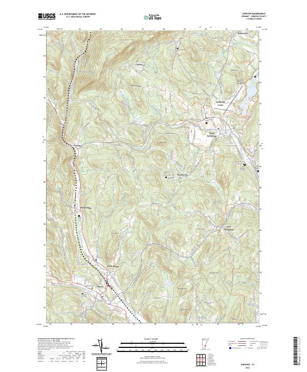 USGS Topographic Map – Chester