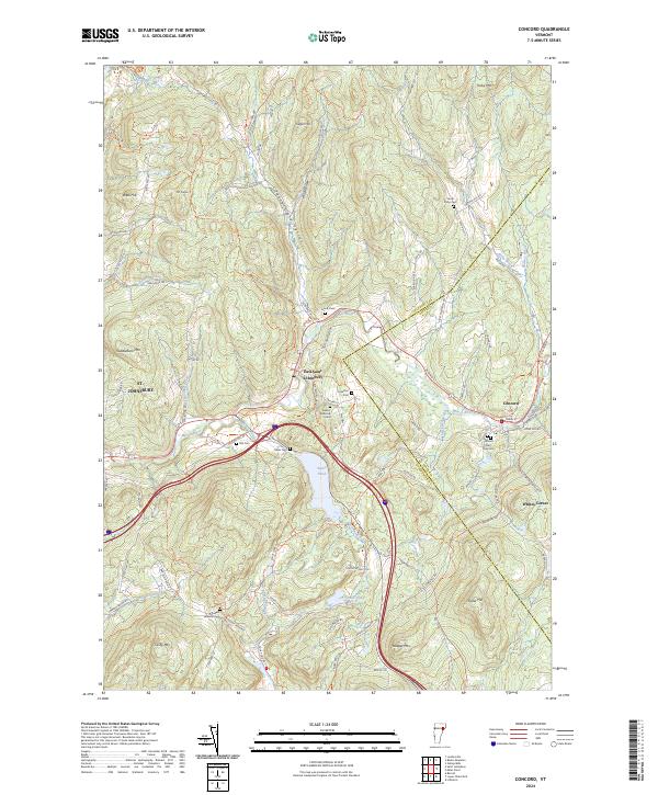 USGS Topographic Map – Concord