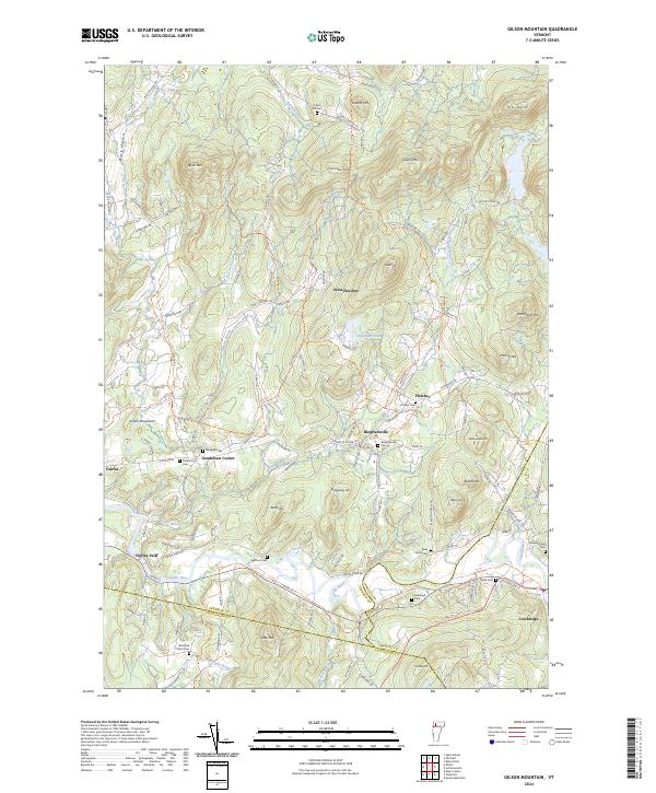 USGS Topographic Map – Gilson Mountain
