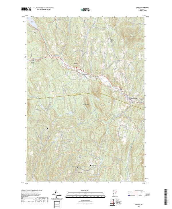 USGS Topographic Map – Groton