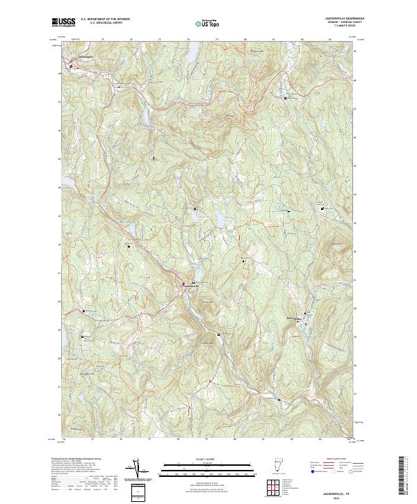 USGS Topographic Map – Jacksonville