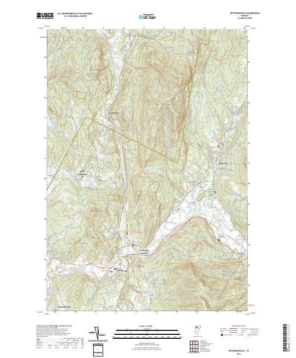 USGS Topographic Map – Jeffersonville