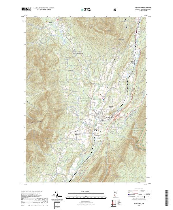 USGS Topographic Map – Manchester