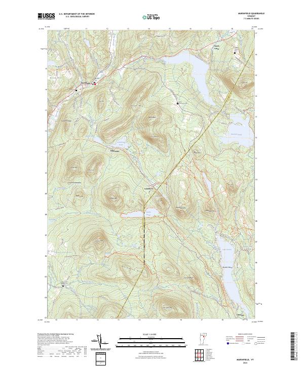 USGS Topographic Map – Marshfield
