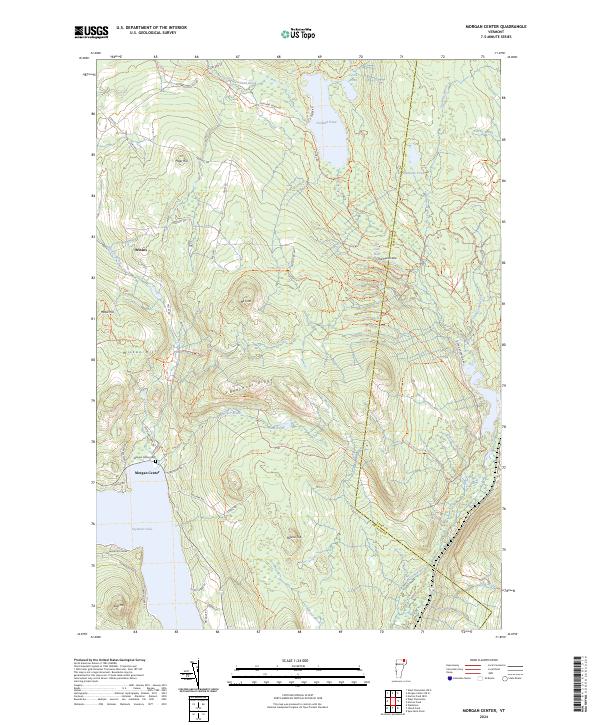 USGS Topographic Map – Morgan Center
