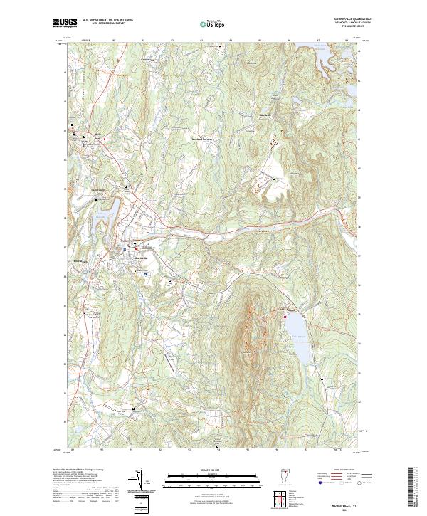 USGS Topographic Map – Morrisville