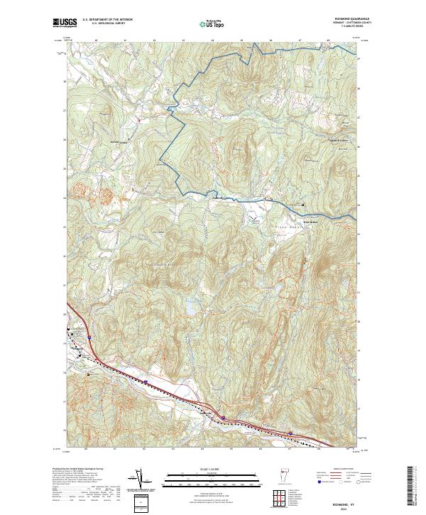 USGS Topographic Map – Richmond