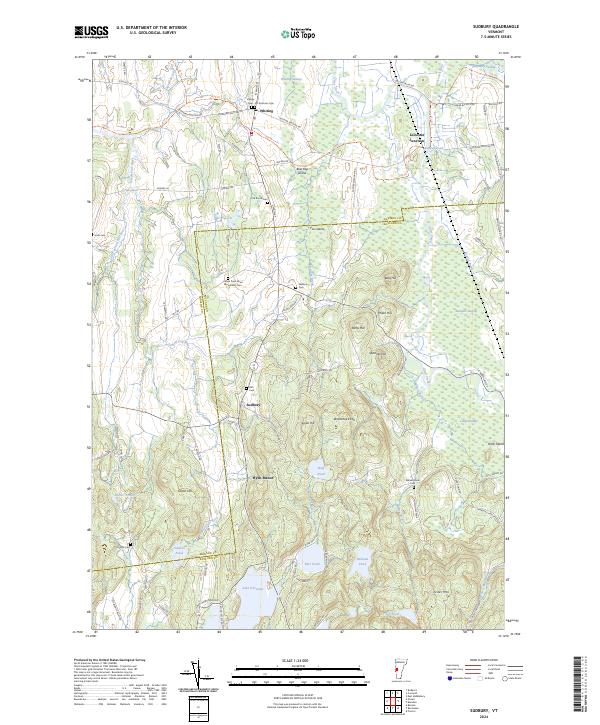 USGS Topographic Map – Sudbury