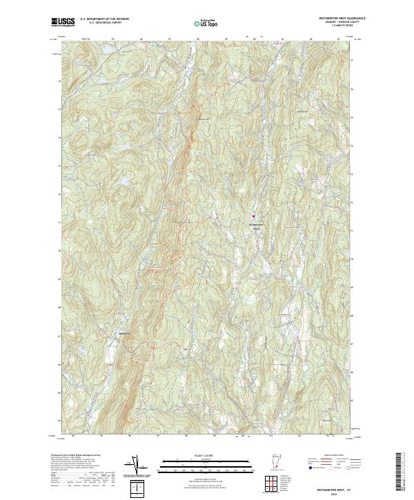 USGS Topographic Map – Westminster West