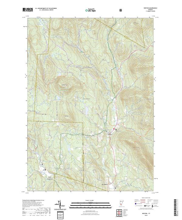 USGS Topographic Map – Weston
