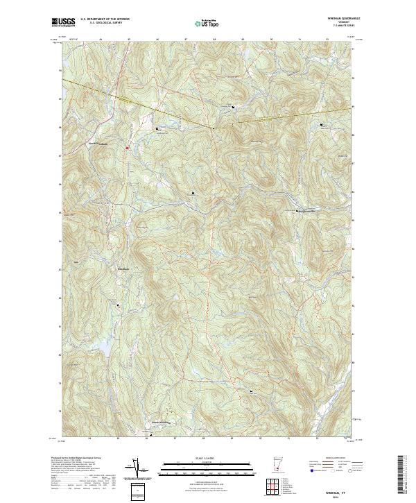 USGS Topographic Map – Windham