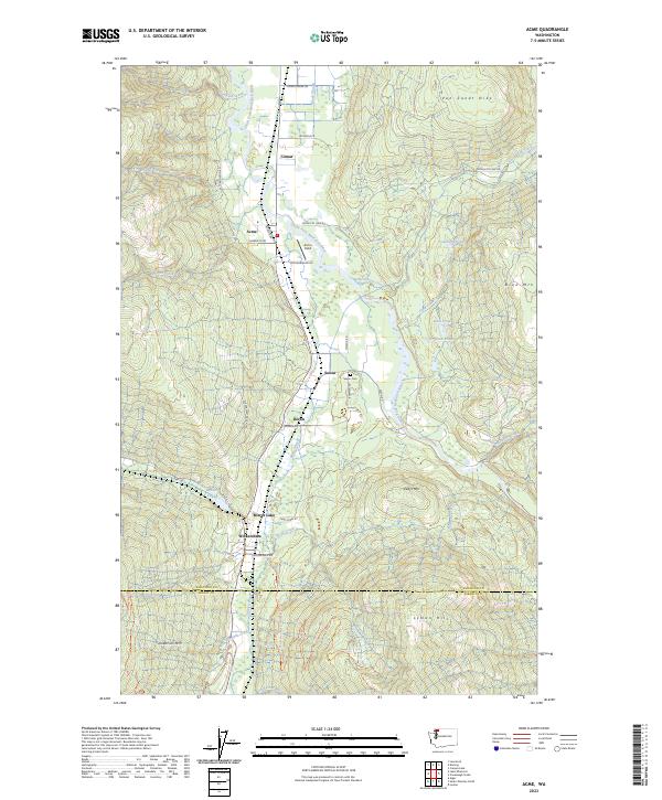 USGS Topographic Map – Acme