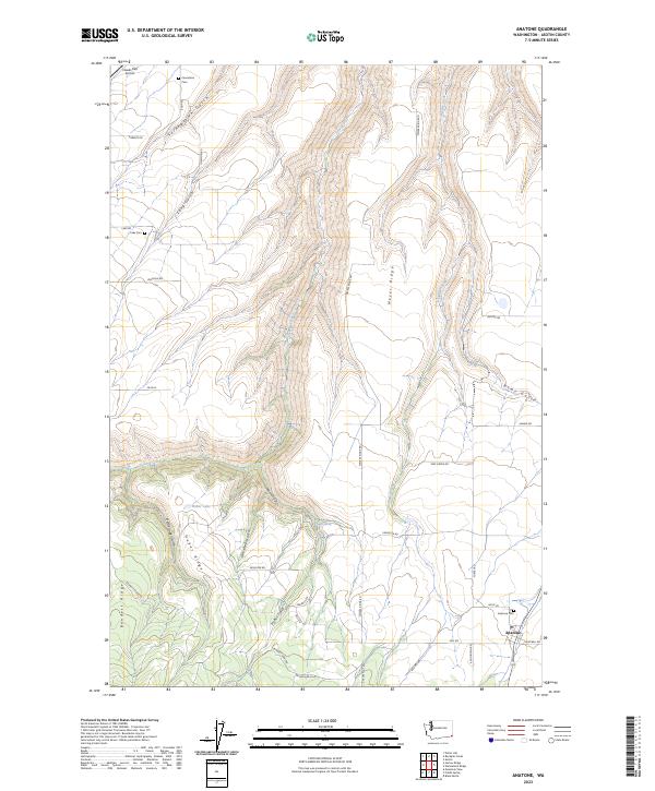 USGS Topographic Map – Anatone