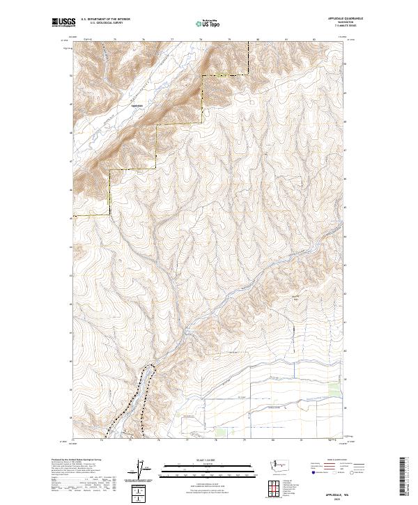 USGS Topographic Map – Appledale