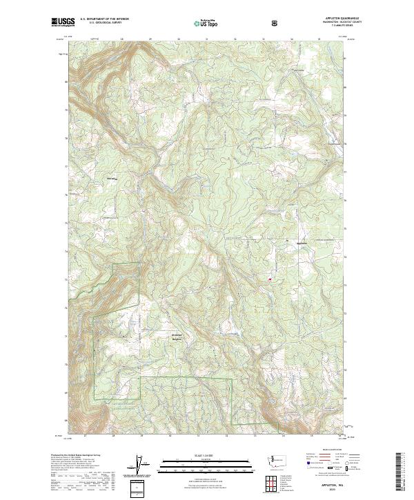 USGS Topographic Map – Appleton