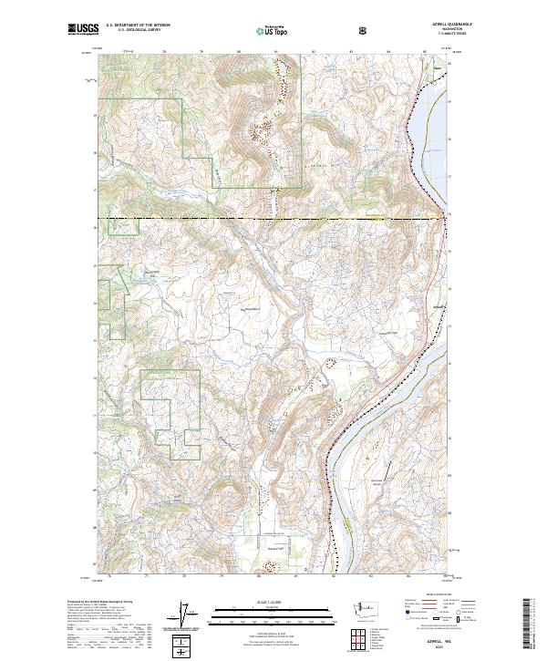 USGS Topographic Map – Azwell