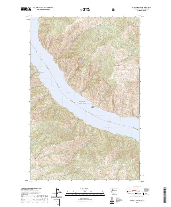 USGS Topographic Map – Big Goat Mountain