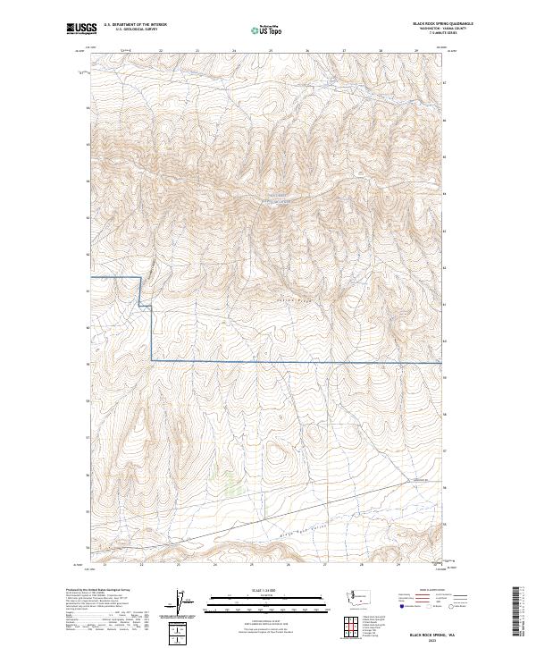 USGS Topographic Map – Black Rock Spring