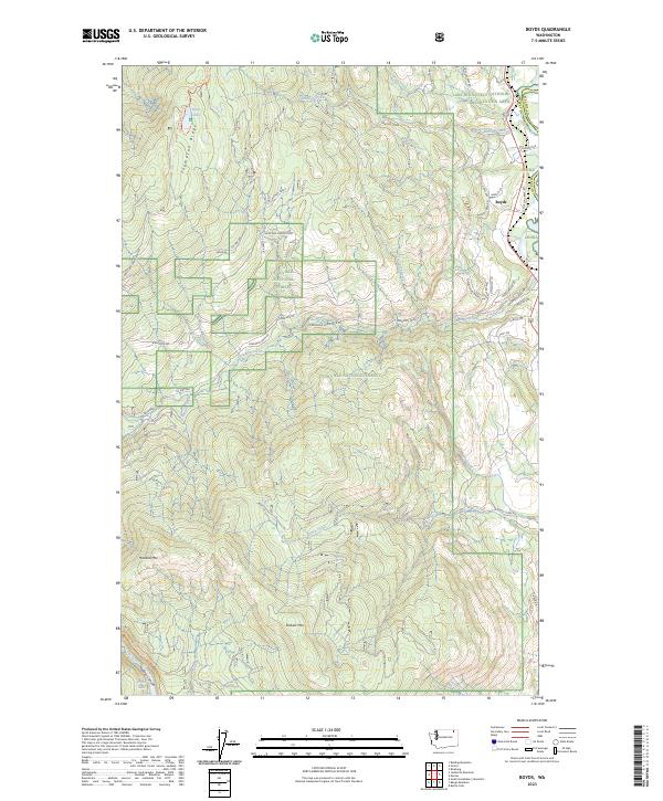 USGS Topographic Map – Boyds