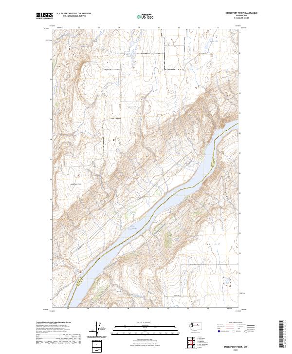 USGS Topographic Map – Bridgeport Point